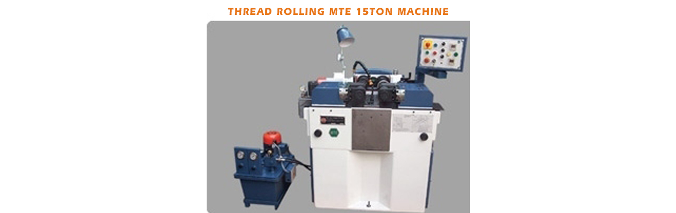 Thread Rolling MTE 15Ton machine